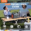 Portable Power Station Solar Generator 999Wh 1000W with 12 Charging Ports