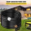 VEVOR 10Ft 50 Amp Generator Extension Cord STW 6/3 + 8/1 Generator Cord 125V 250V Generator Power Cord N14-50P & SS2-50R & CS6364 Twist Lock Connector