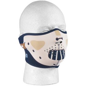 NEOPRENE THERMAL HALF MASK (Option: POLICE THIN BLUE LINE)