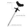 FishiATISEN Aluminum Alloy Tube Hook Remover; 304 Stainless Steel Hook; PP Handle; Outdoor Fishing Accessories