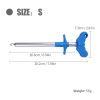 FishiATISEN Aluminum Alloy Tube Hook Remover; 304 Stainless Steel Hook; PP Handle; Outdoor Fishing Accessories