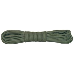 NYLON BRAIDED CORD 50' HANK (Option: Black)