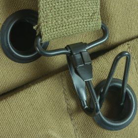 GI STYLE 2 STRAP DUFFLE BAG (Option: Black)